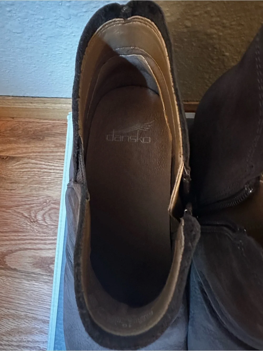 Caley Milled Nubuck Grey Boots